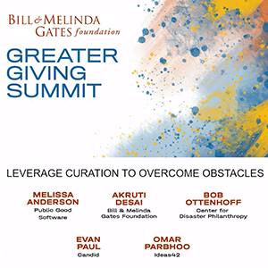 Gates Foundation Greater Giving Summit